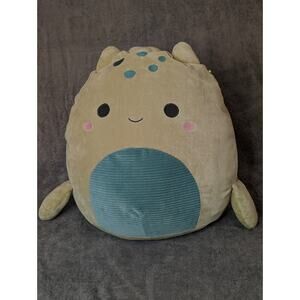 SQUISHMALLOW 16" Alec the Olive Green Loch Ness Monster Plush Toy